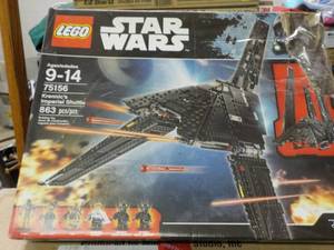 lot 23 image: LEGO Star Wars- box is damaged by D...