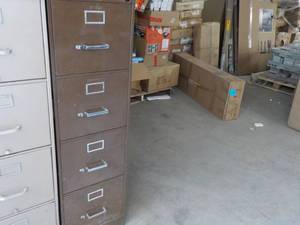 lot 63 image: File Cabinet Steelcase 15 x 22 x 53...