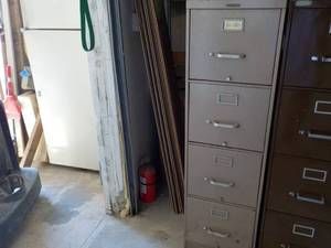 lot 64 image: File Cabinet Steelcase 15 x 22 x 53...