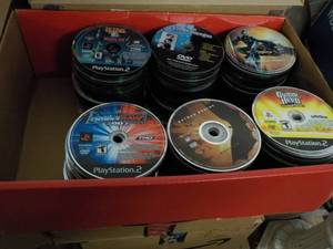 lot 79 image: 480 or so DVDs, CDs, Audio Books a...