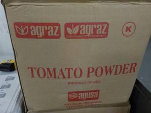 lot 87 image: 2 - 55 lb. Box of Dehydrated Tomato...