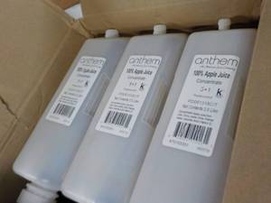lot 98 image: Case of Frozen Apple Juice...