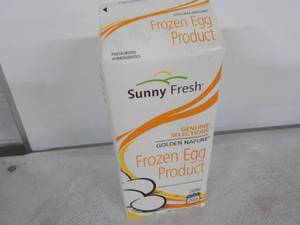 lot 104 image: 5 lb. Sunny Fresh Frozen Egg Produc...