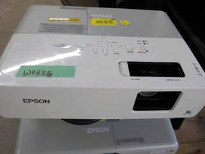 lot 136 image: Epson Projector works...
