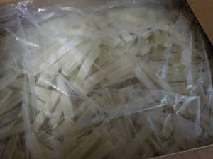 lot 164 image: 16 lb. Box of Frozen Egg Noodles...