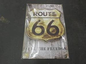 lot 197 image: Route 66 Metal Sign 8 x 12...