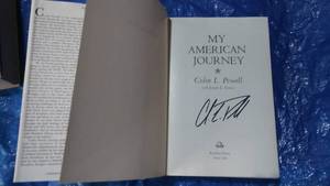 My American Journey Autographed by Colin Powell