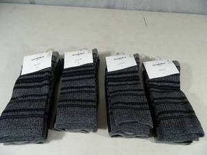 lot 162 image: 8 New Pair of Mens Goodfellow and Co Crew Socks