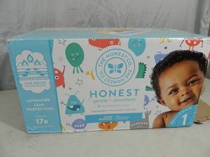 lot 31 image: New Box of Honest Company Diapers