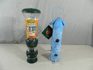 lot 34 image: 2 New Bird Feeders
