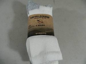 lot 38 image: New Hiwassee Trading Work Socks