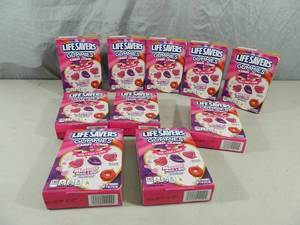 lot 70 image: 10 New Boxes of Lifesaver Gummies