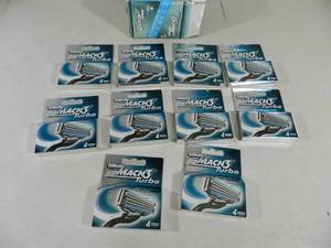 lot 104 image: 10 New Boxes of Gillette Mach 3 Turbo Razor Cartidges