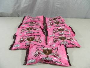 lot 129 image: 9 New Bags of Hershey Kisses