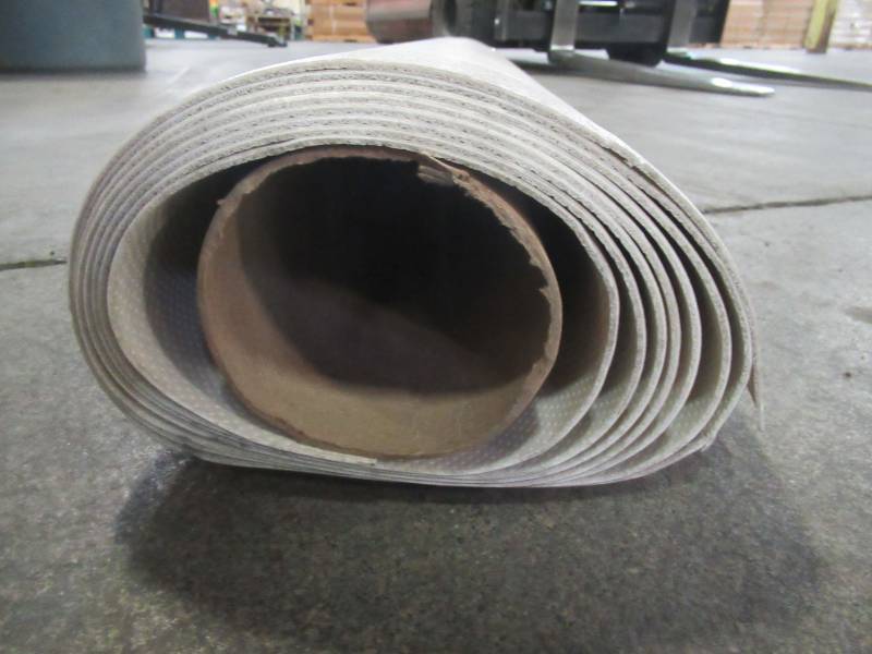 lot 101 image: Small Roll of Linoleum, Tile Pattern Approximately 56 X 12.