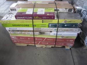lot 207 image: WHOLESALE MIXED PALLET OF MISCELLANEOUS FLOORING