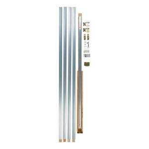lot 603 image: National Hardware 36 Pocket Door Track And Hardware Kit, N186-858