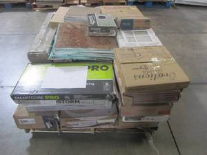 lot 313 image: WHOLESALE MIXED PALLET OF MISCELLANEOUS TILE