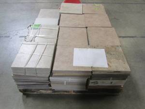 lot 314 image: WHOLESALE MIXED PALLET OF MISCELLANEOUS TILE