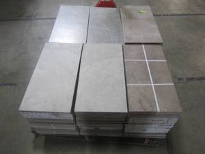 lot 316 image: WHOLESALE MIXED PALLET OF MISCELLANEOUS TILE