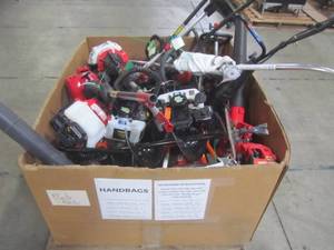 lot 327 image: WHOLESALE MIXED PALLET OF OUTDOOR POWER EQUIPMENT