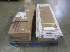 lot 328 image: WHOLESALE MIXED PALLET OF MISCELLANEOUS HARDWOOD FLOORING