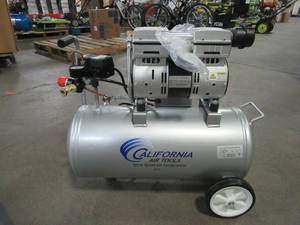 lot 5 image: California Air Tools 8.0 gal. 1.0 HP Ultra Quiet and Oil-Free Electric Air Compressor. 8010 - NEW OUT OF BOX