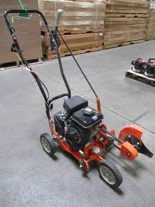 lot 25 image: Powermate 9 in. 79cc Gas Walk-Behind Edger with Curb Hopping Feature, PWLE0799 - Leaks Oil, Engine Runs Hot.