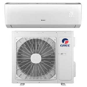 lot 9 image: Gree LIVO 12,000 BTU 1 Ton Ductless Mini Split Air Conditioner with Inverter, Heat, Remote 208-230V60Hz (2 Boxes), LIVS12HP230V1BH