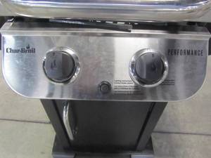 lot 140 image: Char-Broil Performance Black And Stainless Steel 2-Burner Liquid Propane Gas Grill 463625219