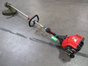 lot 34 image: CRAFTSMAN WS410 30-cc 4-Cycle 17-in Straight Shaft Gas String Trimmer with Attachment Capable and Edger Capable, CMXGTAMDAXSC - Will Start and Die.