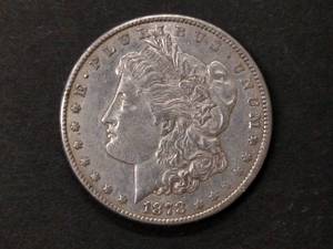 1878 S Morgan Silver Dollar...