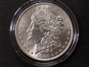 1883 High Grade Morgan Silver Dolla...