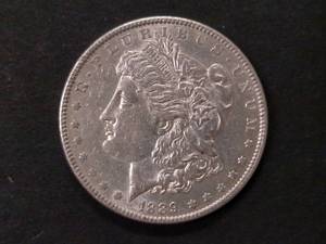 1889 Morgan Silver Dollar...