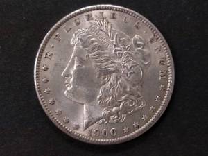 1900 Morgan Silver Dollar...