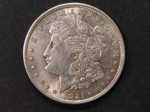 1921 Morgan Silver Dollar...