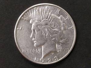 1923 S Peace Silver Dollar...
