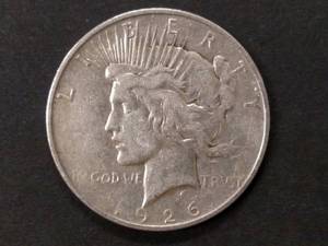 1926 D Peace Silver Dollar...
