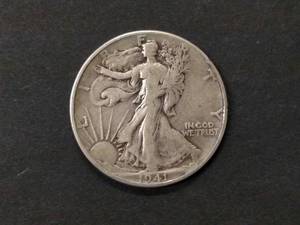 1941 Walking Liberty Silver Half Do...