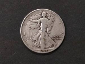 1942 Walking Liberty Silver Half Do...