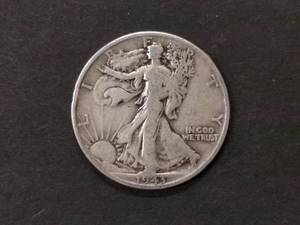 19443 S Walking Liberty Silver Half...