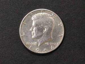 1964 Kennedy Silver Half Dollar...