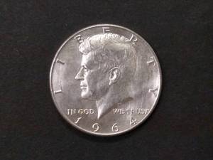 1964 Kennedy Silver Half Dollar...