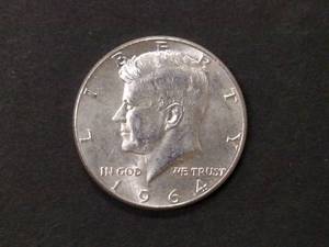 1964 Kennedy Silver Half Dollar...