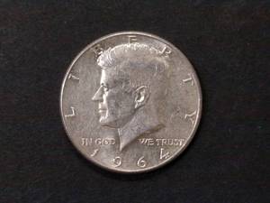 1964 Kennedy Silver Half Dollar...