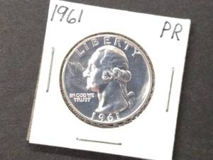1961 Uncirculated Washington Silver...