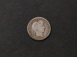1916 Barber Silver Dime...