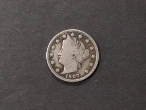1907 Liberty V Nickel...
