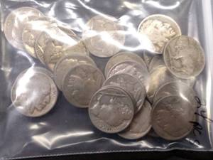 (24) Buffalo Nickels...