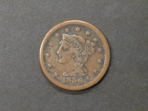 1856 Large Cent...